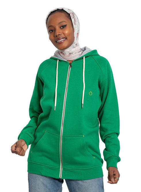 Green SW - Medium Zipper - Khotwh